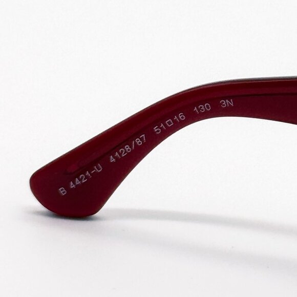 NEW BURBERRY SUNGLASSES RED WOMEN BE4421U 4128/87 BURBERRY BE4421U 412887 main image 10